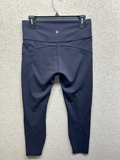 Lululemon In Movement 7/8 Tight Everlux 25" Size 10 Midnight Navy
