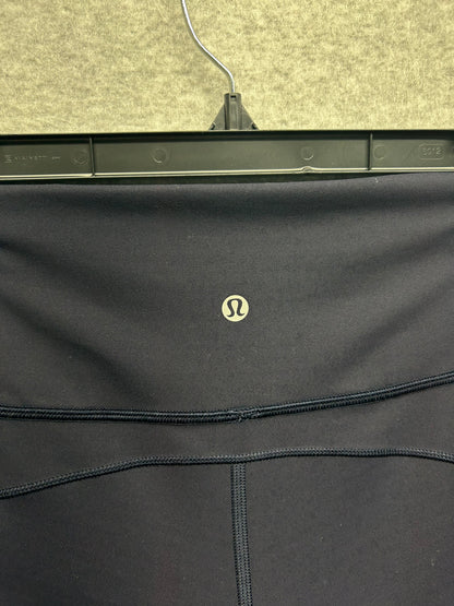 Lululemon In Movement 7/8 Tight Everlux 25" Size 10 Midnight Navy