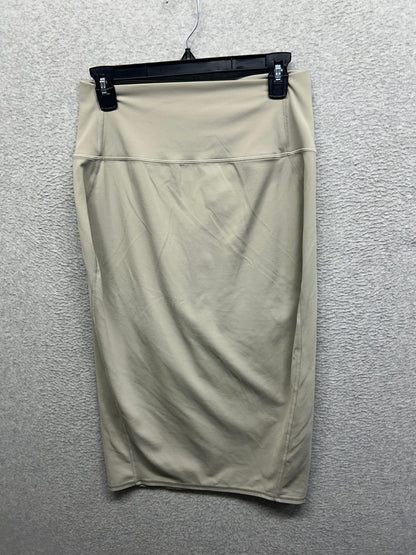 Lululemon Nulu Slim-Fit High-Rise Skirt Size 10 (Square) Filbert Tan