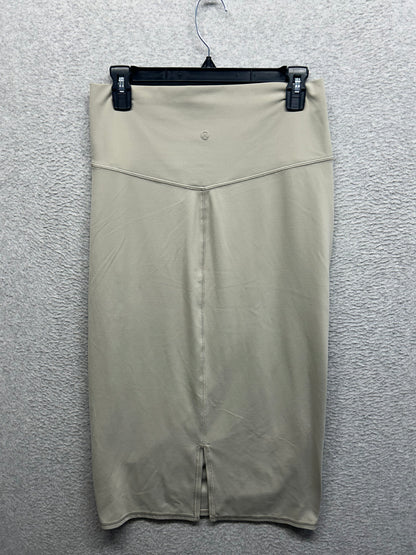 Lululemon Nulu Slim-Fit High-Rise Skirt Size 10 (Square) Filbert Tan