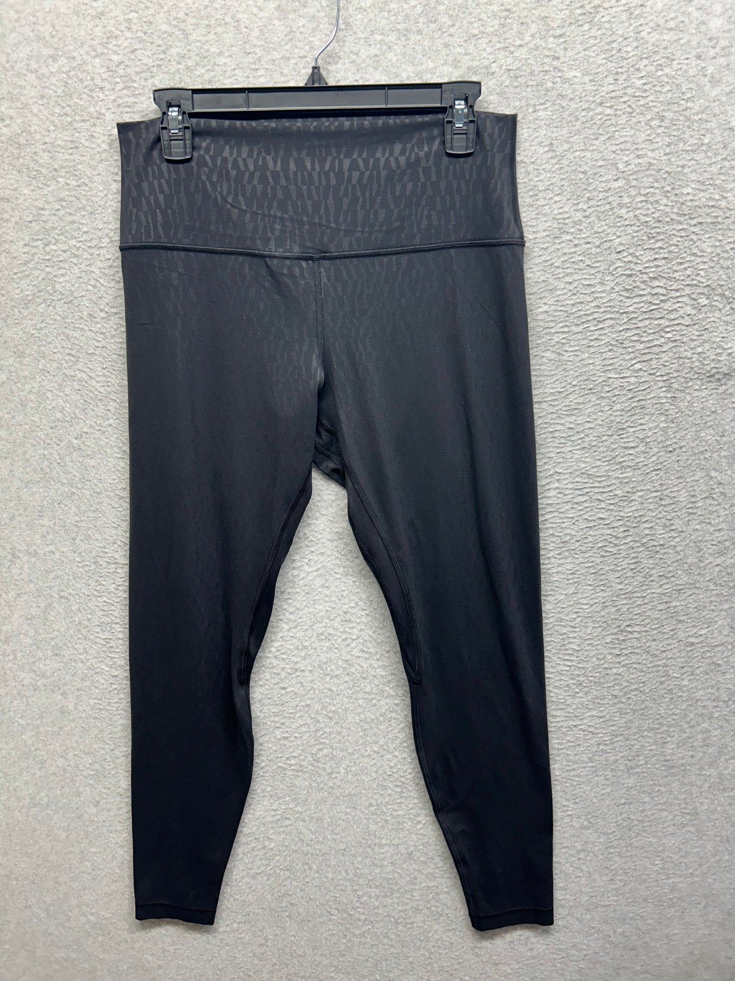 Lululemon Align High-Rise Pant 28" Size 12 Segment Emboss Black