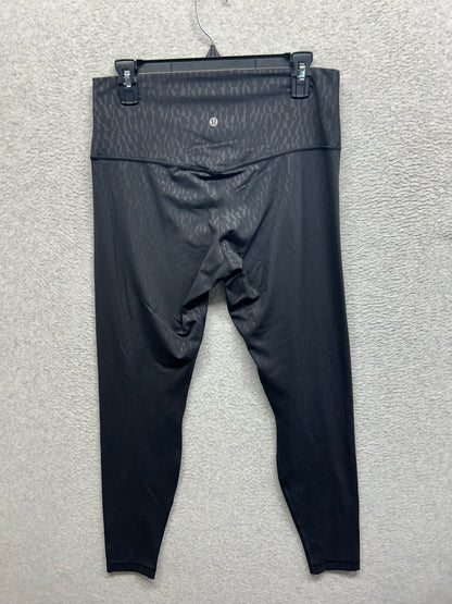 Lululemon Align High-Rise Pant 28" Size 12 Segment Emboss Black
