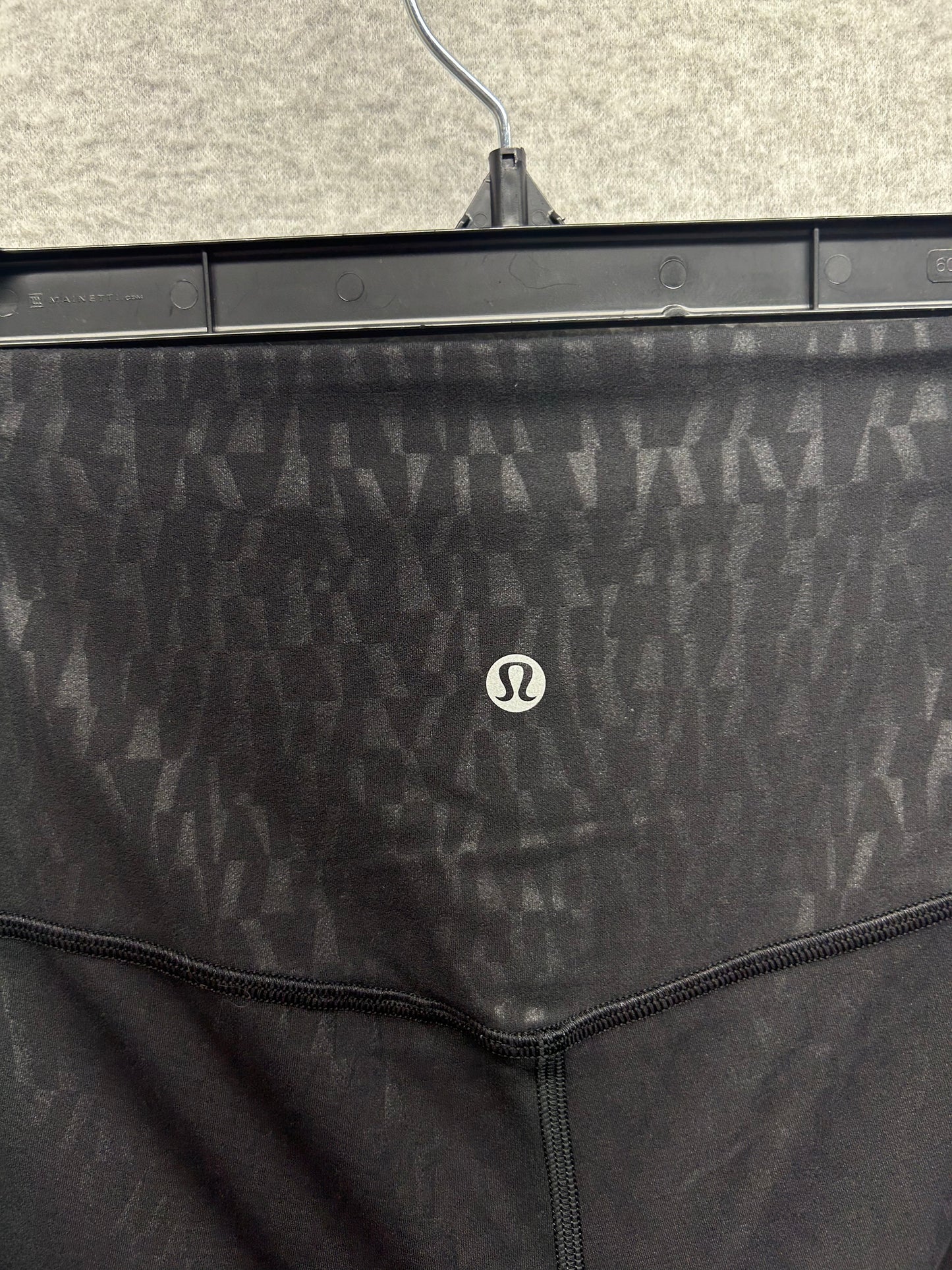 Lululemon Align High-Rise Pant 28" Size 12 Segment Emboss Black