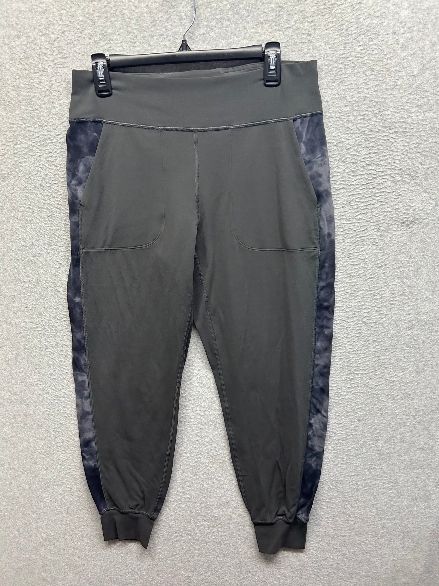 Lululemon Align Jogger Track Stripe Size 12 Graphite Grey