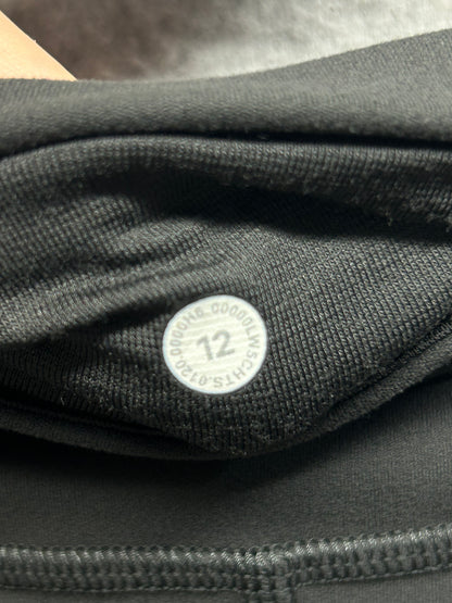 Lululemon Align Jogger Track Stripe Size 12 Graphite Grey