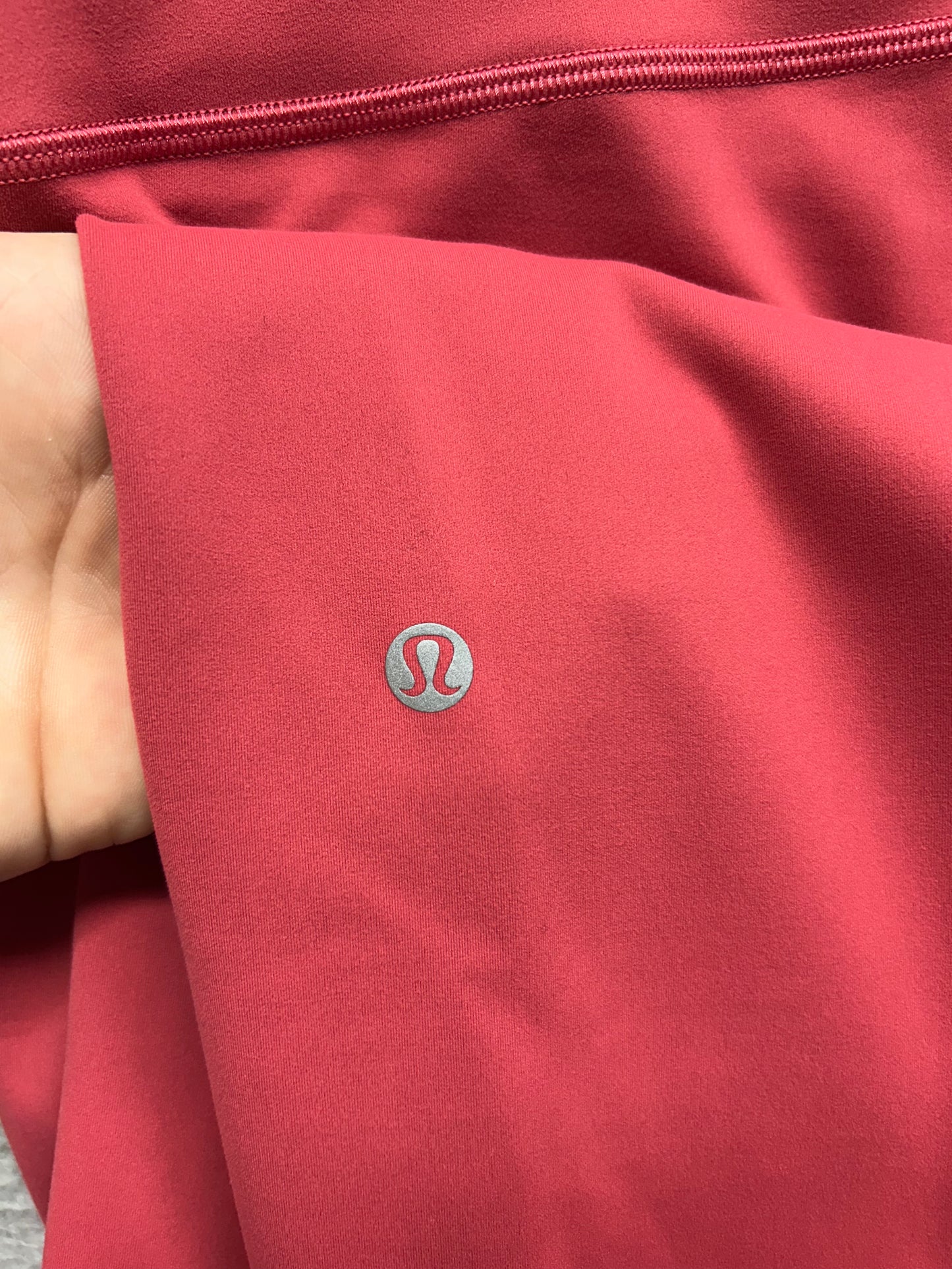 Lululemon Wunder Train High-Rise Crop 23" Size 14 Vintage Rose