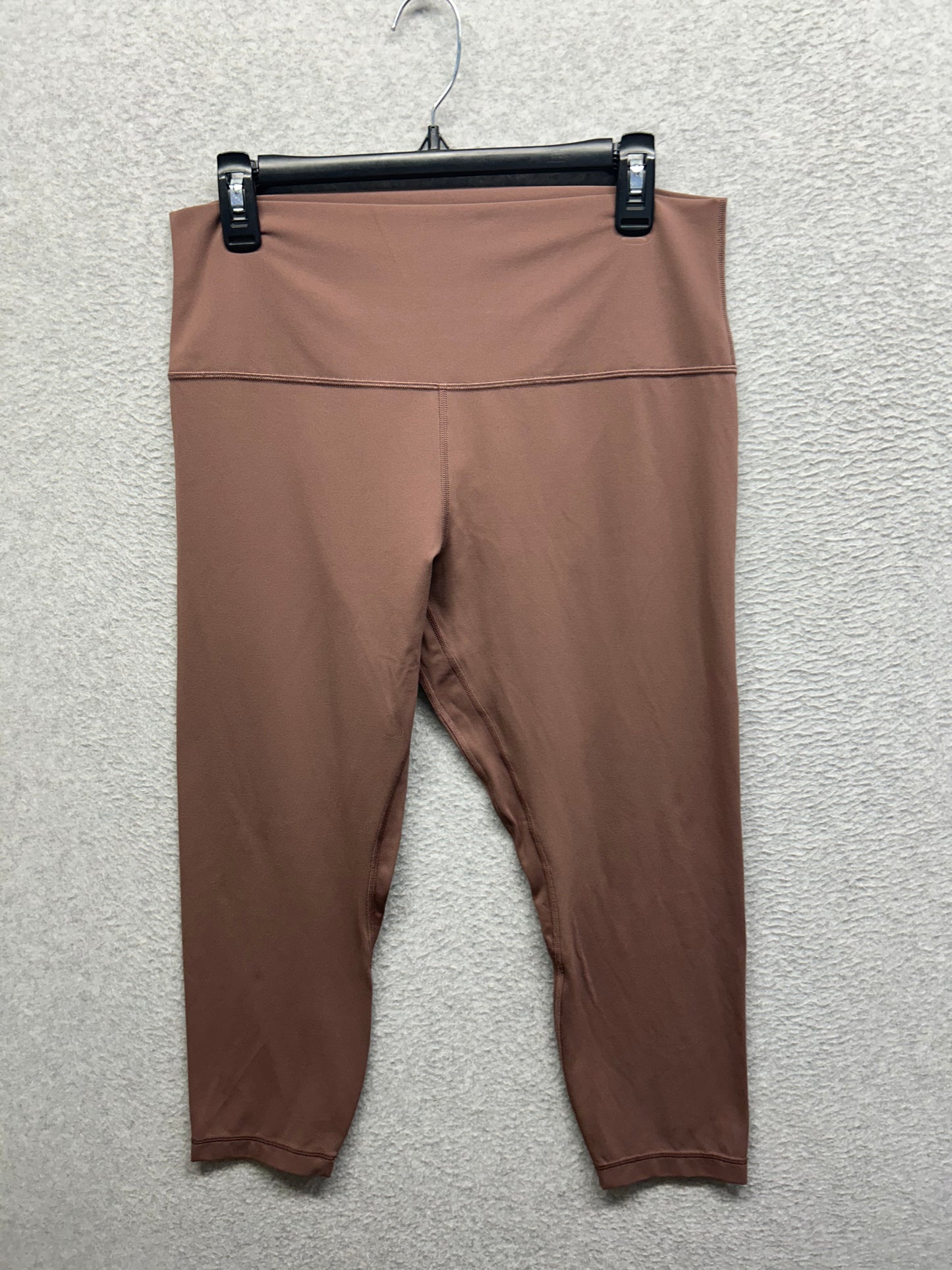 Lululemon Align High-Rise Crop 23" Size 14 (Square) Dark Oxide