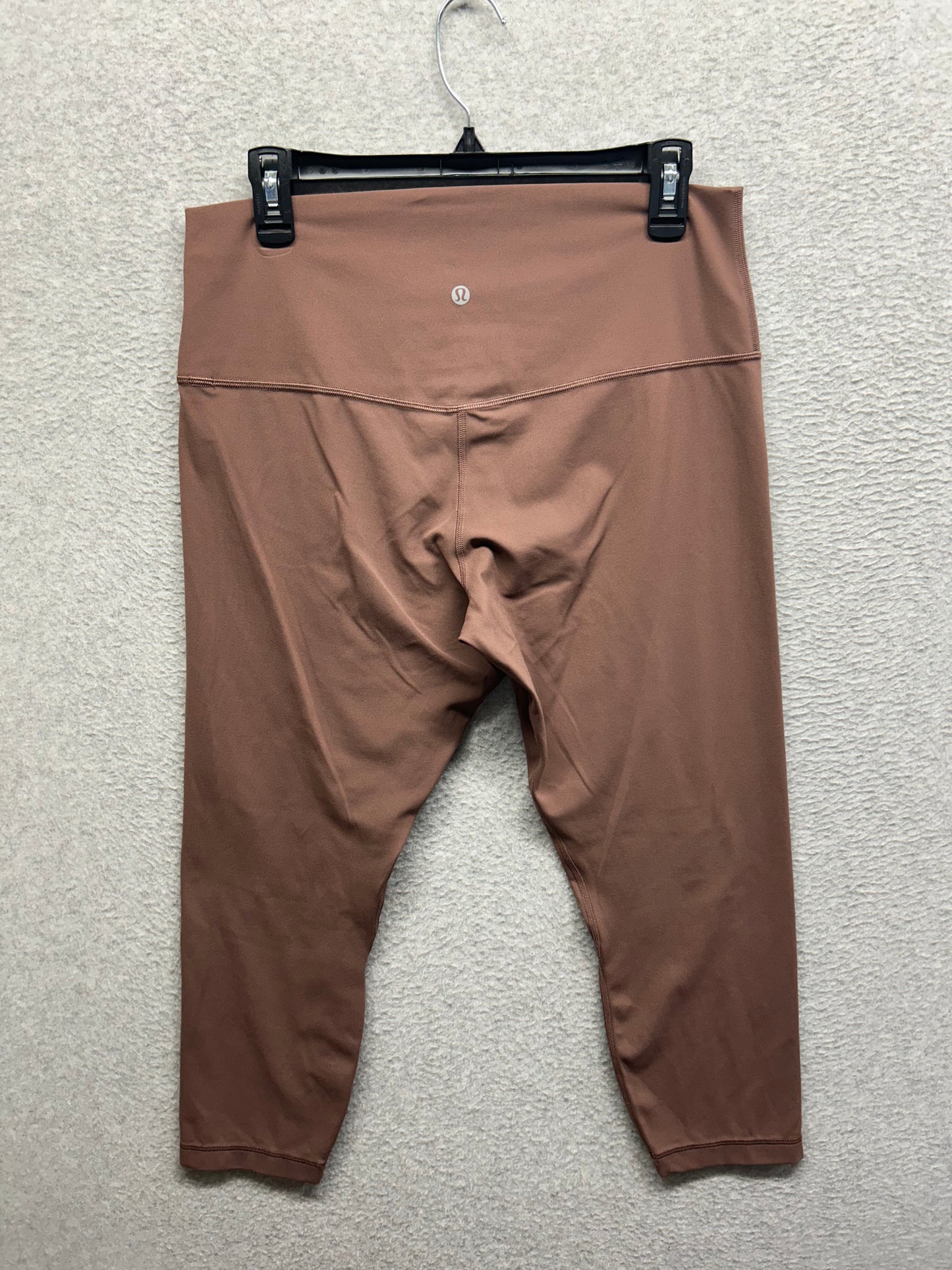 Lululemon Align High-Rise Crop 23" Size 14 (Square) Dark Oxide