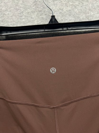 Lululemon Align High-Rise Crop 23" Size 14 (Square) Dark Oxide