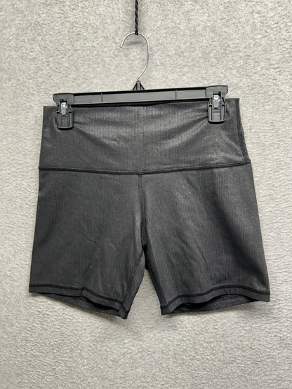 Lululemon Align Ribbed High-Rise Short 6" Shine Size 10 (Square) Black