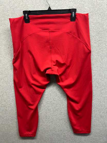 Lululemon Instill High-Rise Tight 25" Size 18 Dark Red