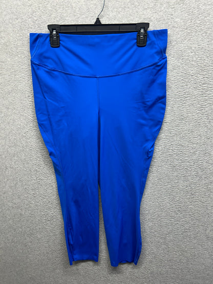 Lululemon Base Pace High-Rise Crop 23" Size 14 Blazer Blue Tone