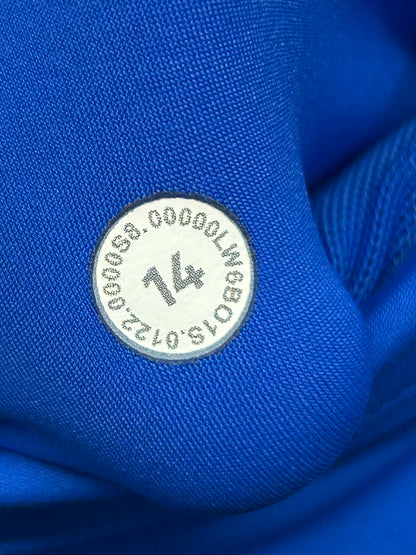 Lululemon Base Pace High-Rise Crop 23" Size 14 Blazer Blue Tone