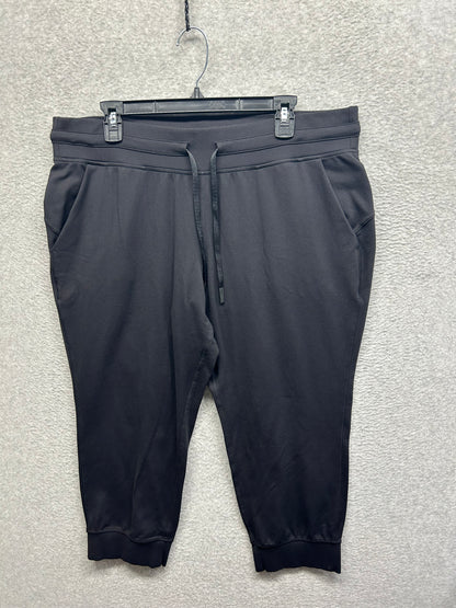 Lululemon Ready to Rulu Jogger Crop Size 16 Black