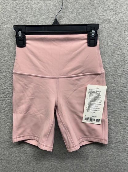Lululemon Align High-Rise Short 6" Size 2 Pink Haze