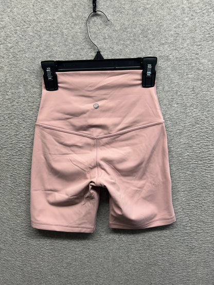 Lululemon Align High-Rise Short 6" Size 2 Pink Haze