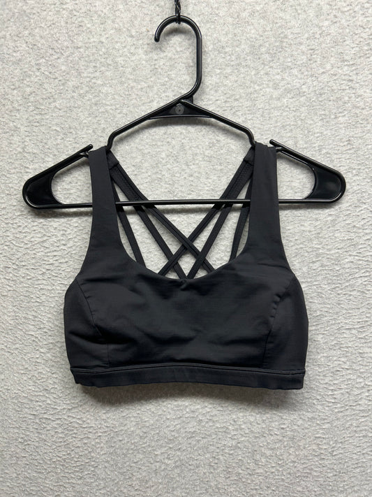 Lululemon Free To Be Serene Bra Size 6 Black
