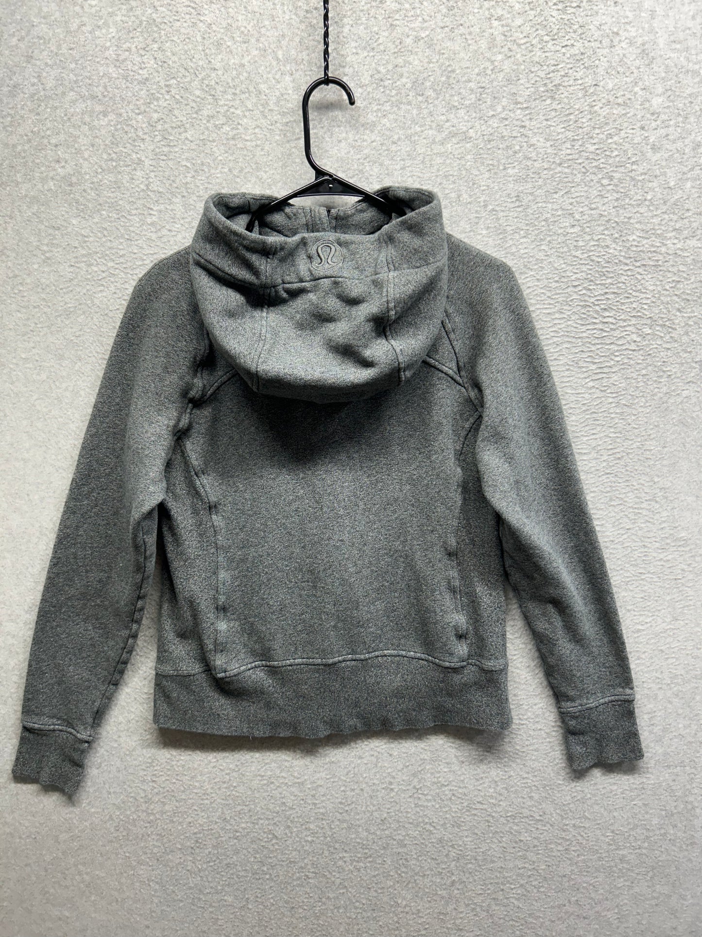 Lululemon Scuba Hoodie Size 10 Heathered Dark Gray