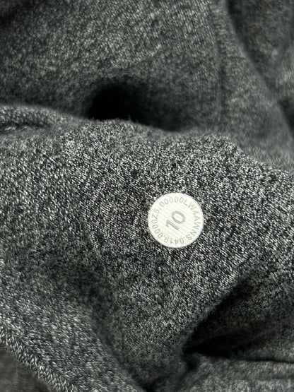 Lululemon Scuba Hoodie Size 10 Heathered Dark Gray