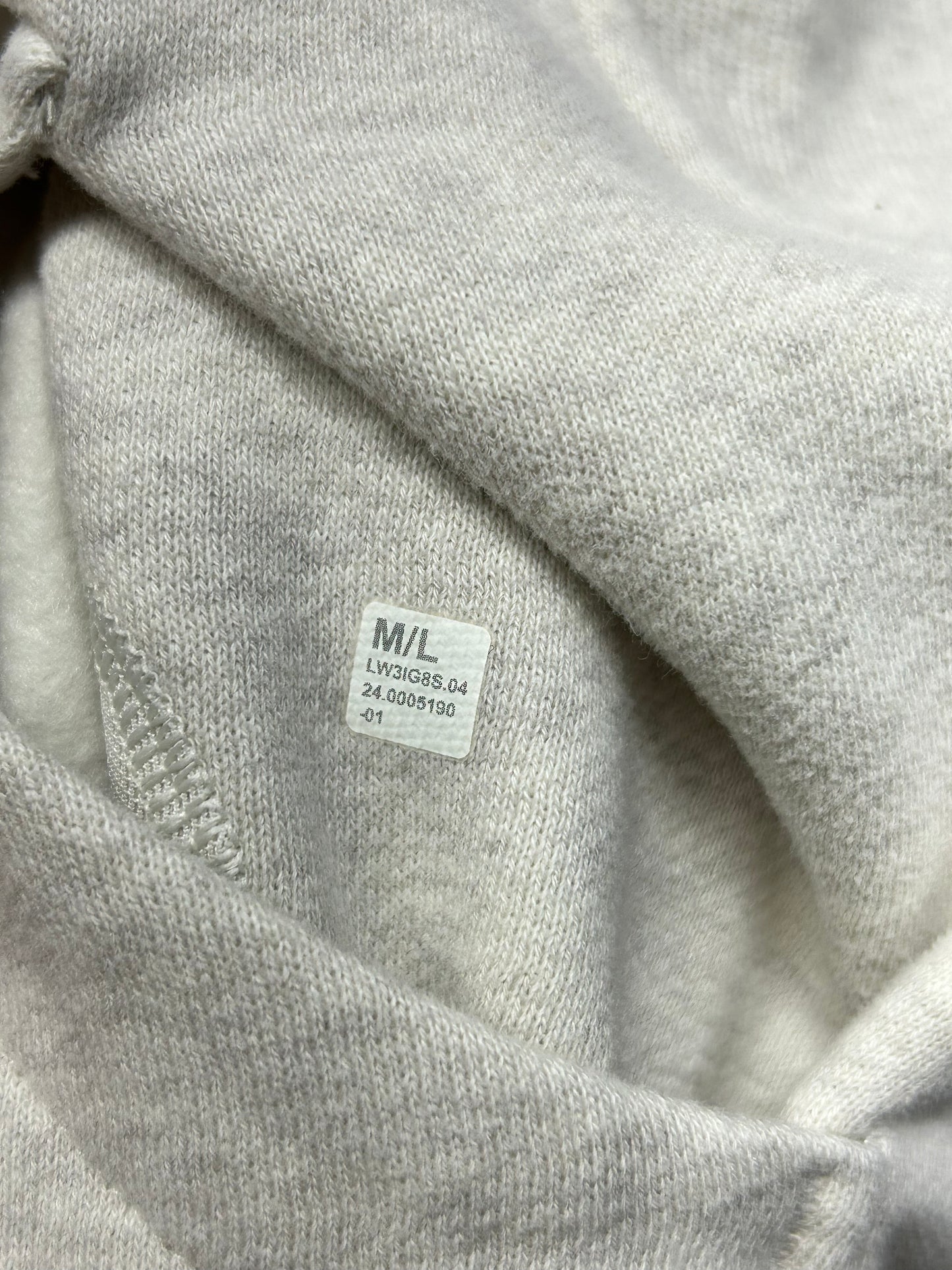 Lululemon Scuba Oversized Funnel-Neck Half Zip Long Size M/L Bone|Gold