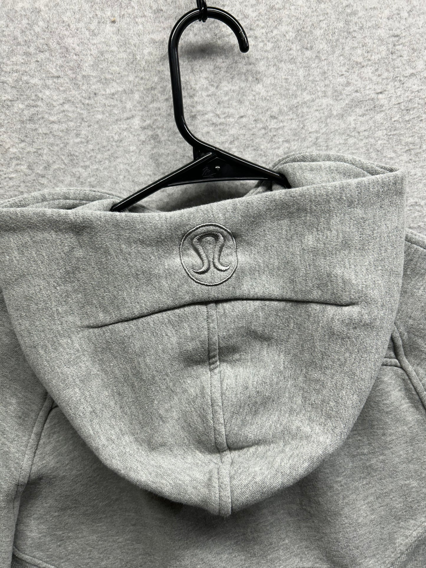 Lululemon Scuba Oversized Half-Zip Hoodie Size XS/S Heathered Core Medium Grey