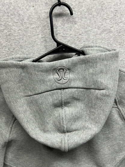 Lululemon Scuba Oversized Half-Zip Hoodie Size XS/S Heathered Core Medium Grey