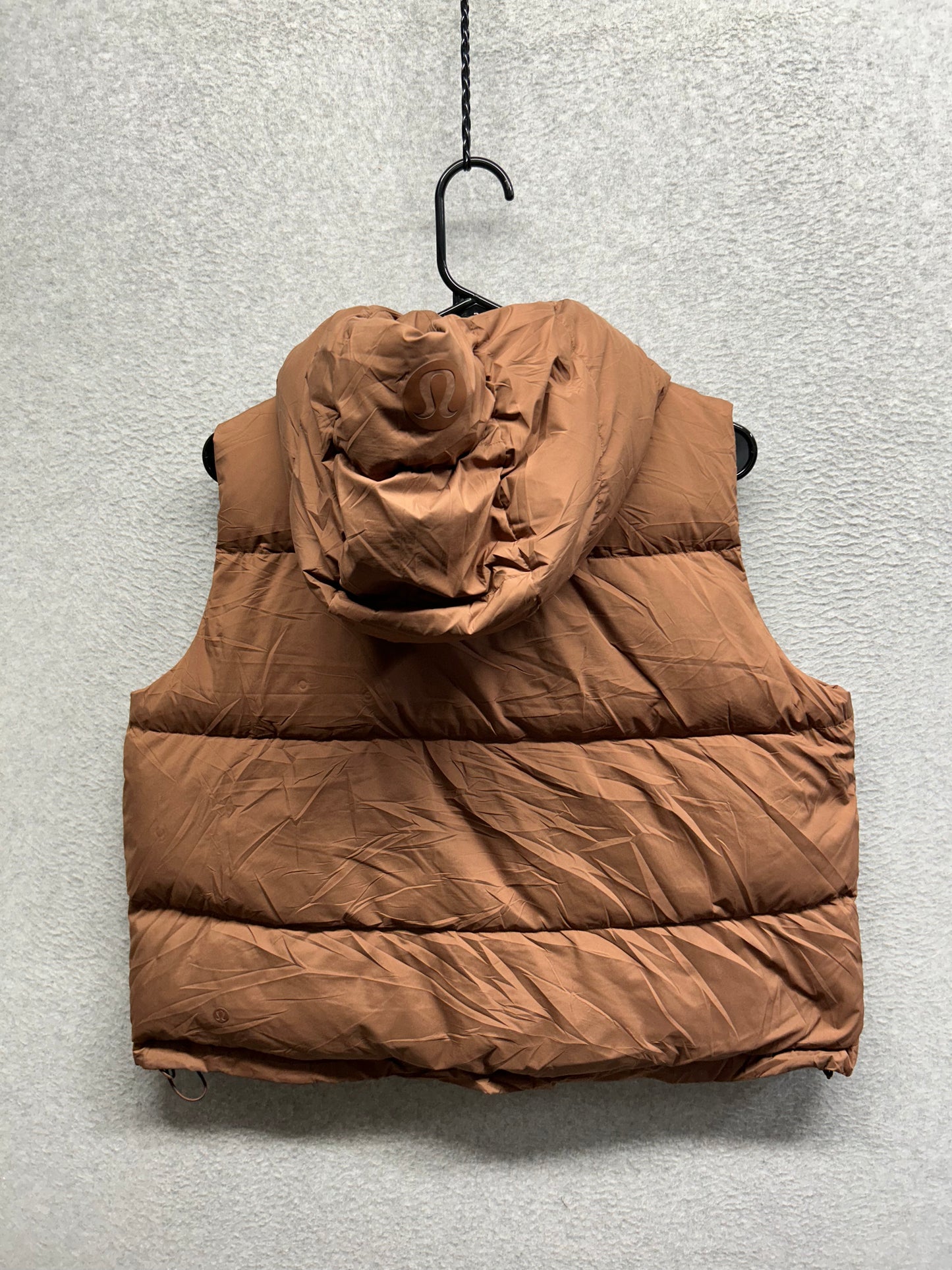 Lululemon Wunder Puff Cropped Vest Size 8 (Square) Roasted Brown