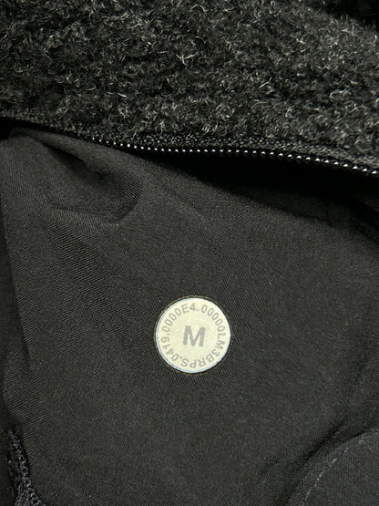 Lululemon Tundra Trek Full Zip Wool Jacket Size Medium Black