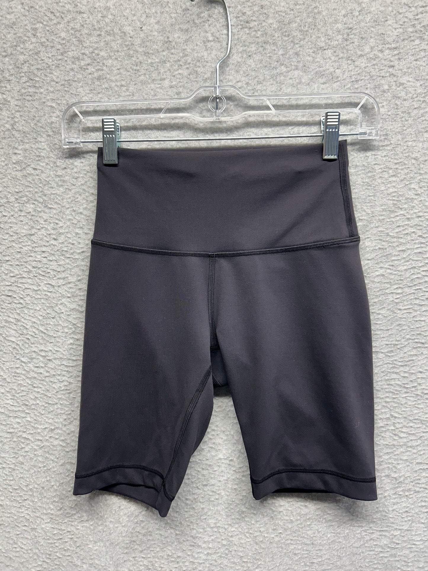 Lululemon Wunder Train High Rise Short 8" Size 4 Black