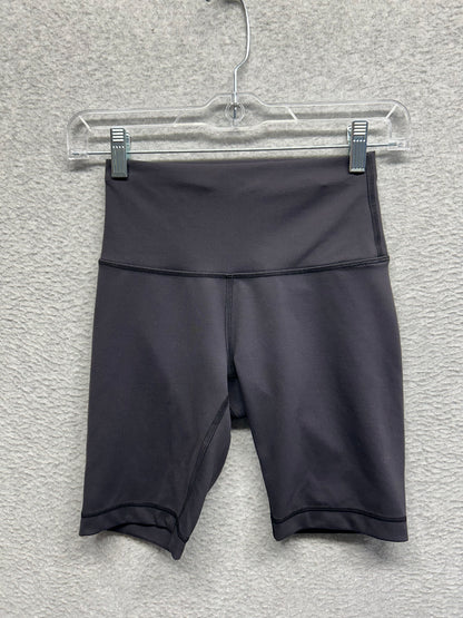 Lululemon Wunder Train High Rise Short 8" Size 4 Black