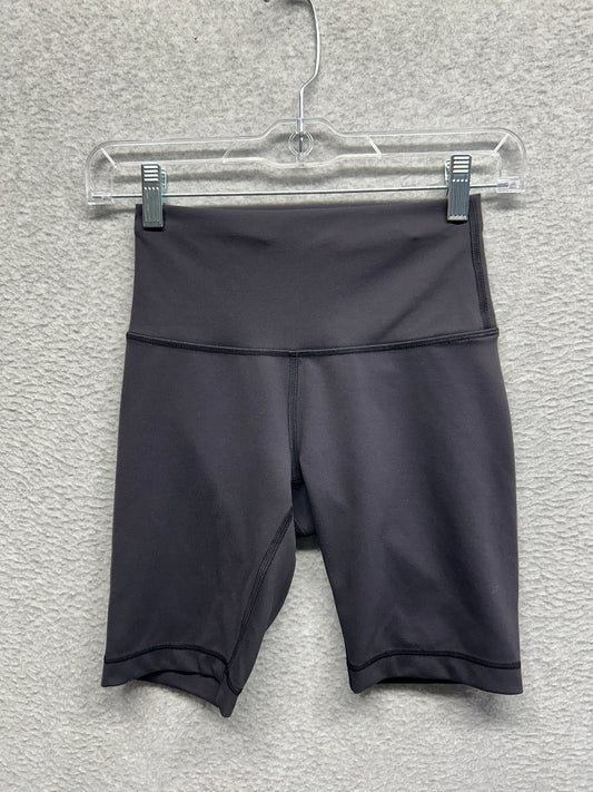 Lululemon Wunder Train High Rise Short 8" Size 4 Black