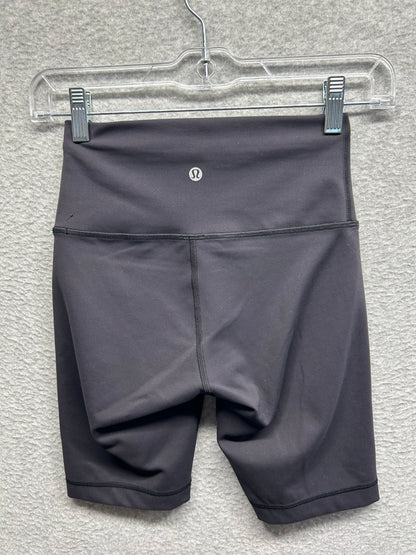 Lululemon Wunder Train High Rise Short 8" Size 4 Black