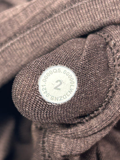 Lululemon Ebb to Street Long Sleeve Shirt Size 2 French Press