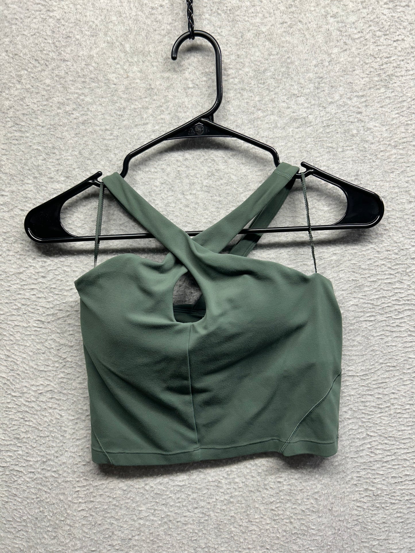 Lululemon Align Keyhole Halter Tank Top Size 4 (Square) Dark Forest