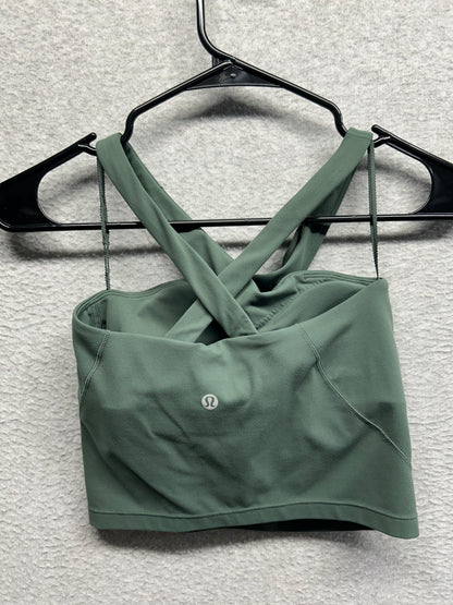 Lululemon Align Keyhole Halter Tank Top Size 4 (Square) Dark Forest