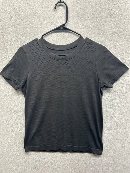 Lululemon Breeze By Short Sleeve Size 6 Black