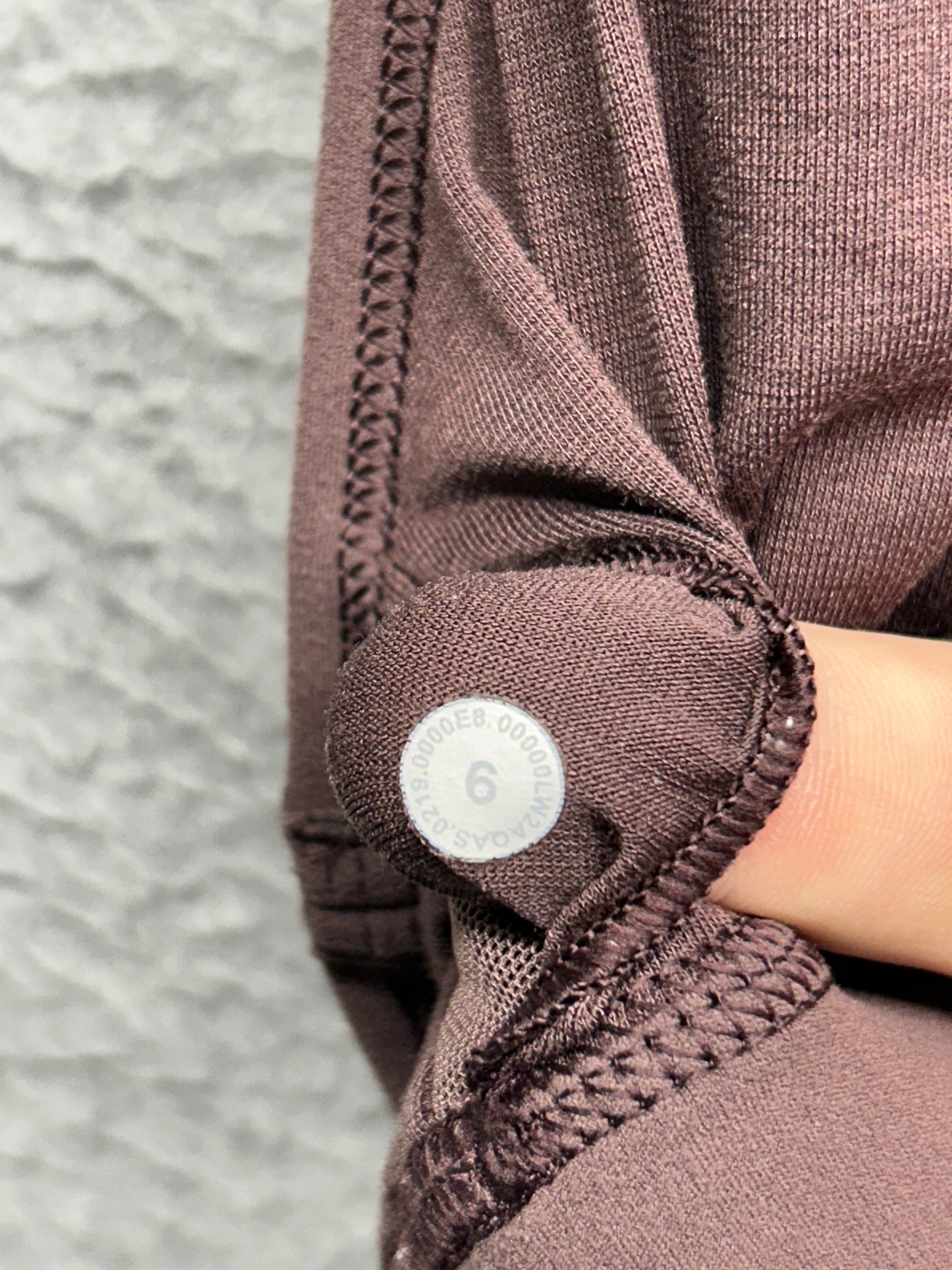 Lululemon Flow Y Bra Nulu Size 6 Cherry Cola