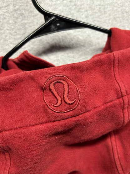 Lululemon Scuba Hoodie Size 6 Dark Sport Red