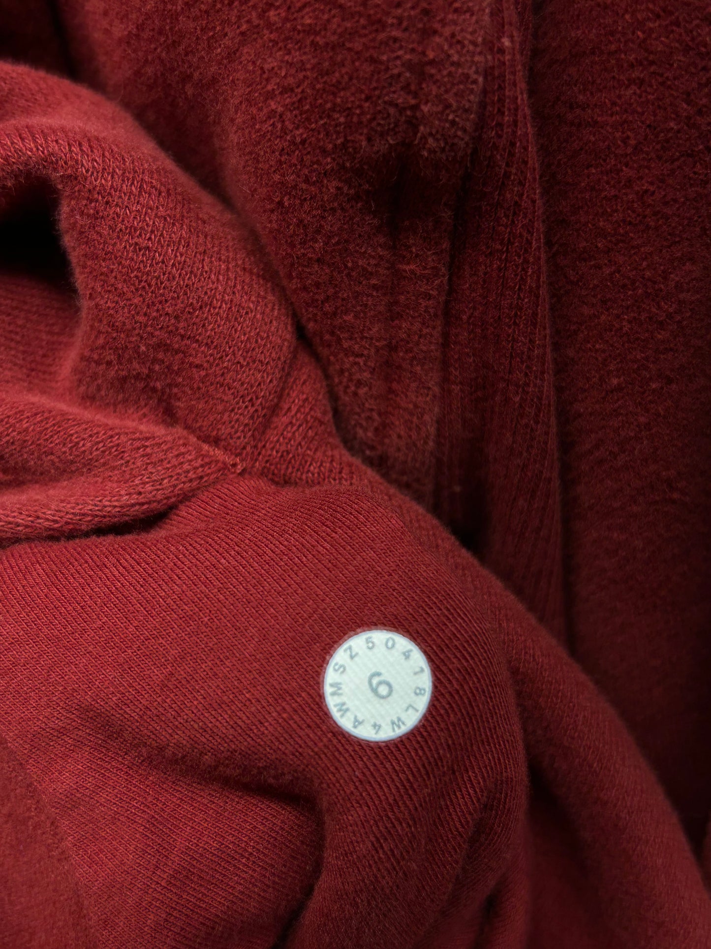 Lululemon Scuba Hoodie Size 6 Dark Sport Red