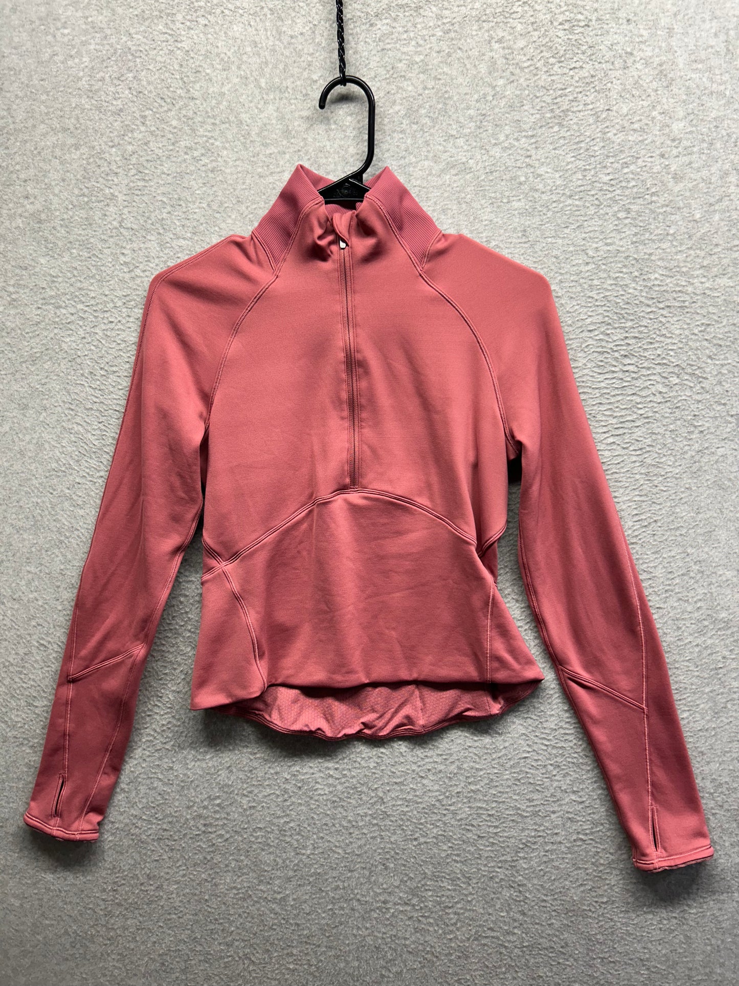 Lululemon Always Alert 1/2 Zip Size 6 Pink