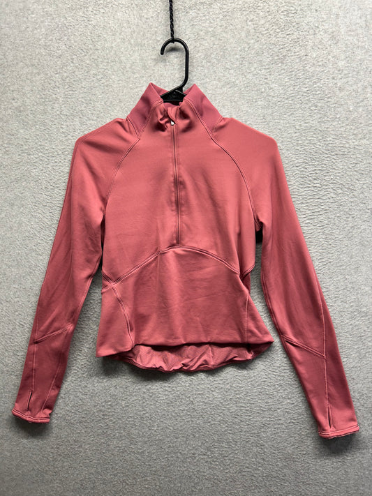 Lululemon Always Alert 1/2 Zip Size 6 Pink