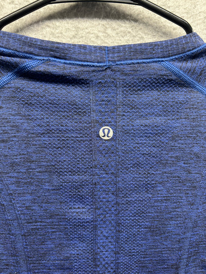 Lululemon Swiftly Tech Long Sleeve Crew Size 6 Sapphire Blue