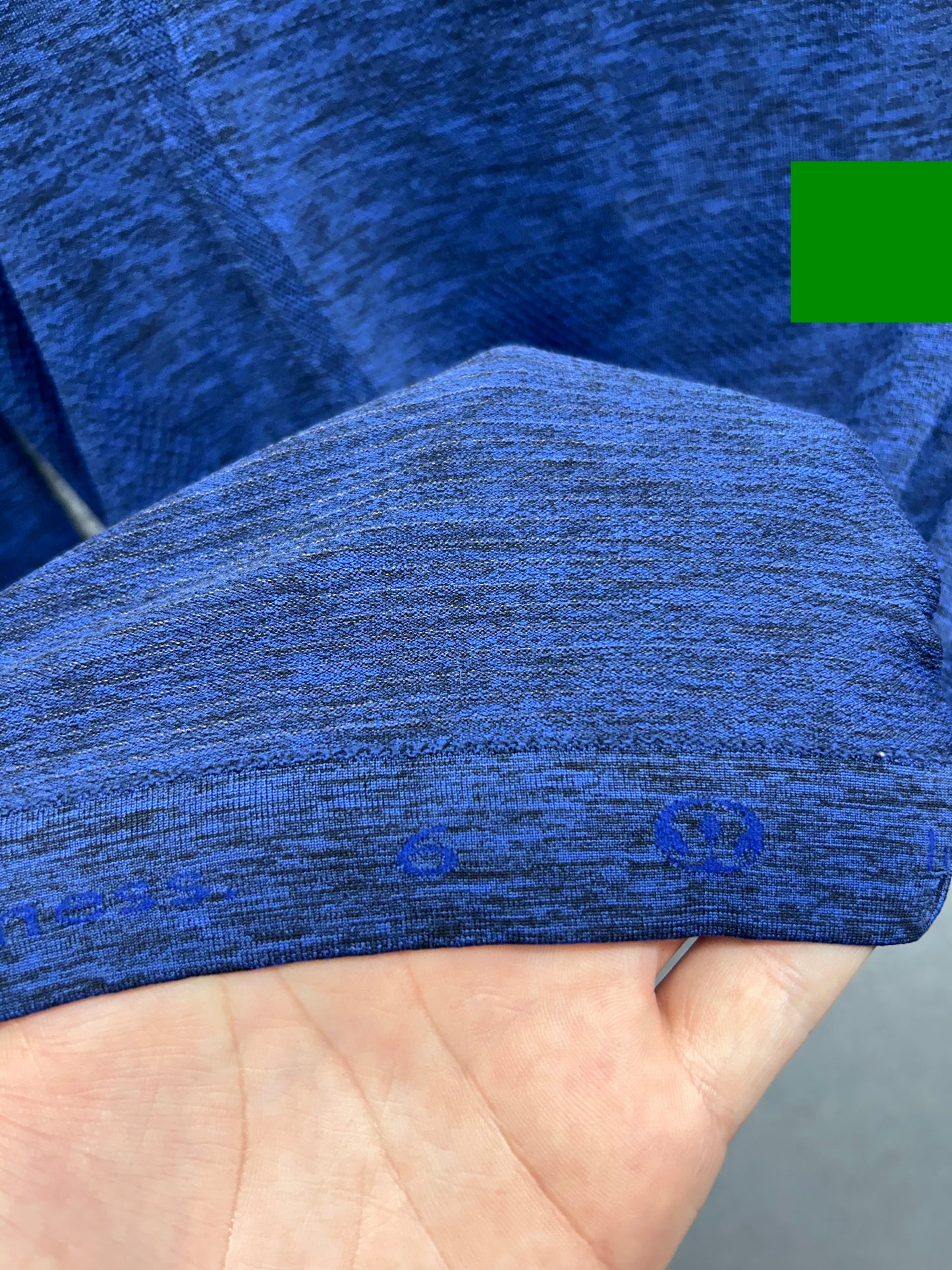 Lululemon Swiftly Tech Long Sleeve Crew Size 6 Sapphire Blue