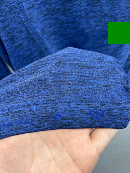 Lululemon Swiftly Tech Long Sleeve Crew Size 6 Sapphire Blue