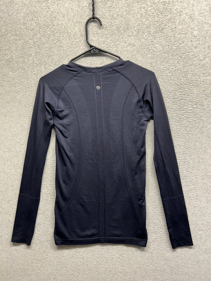 Lululemon Swiftly Tech Long Sleeve 2.0 Size 6 True Navy