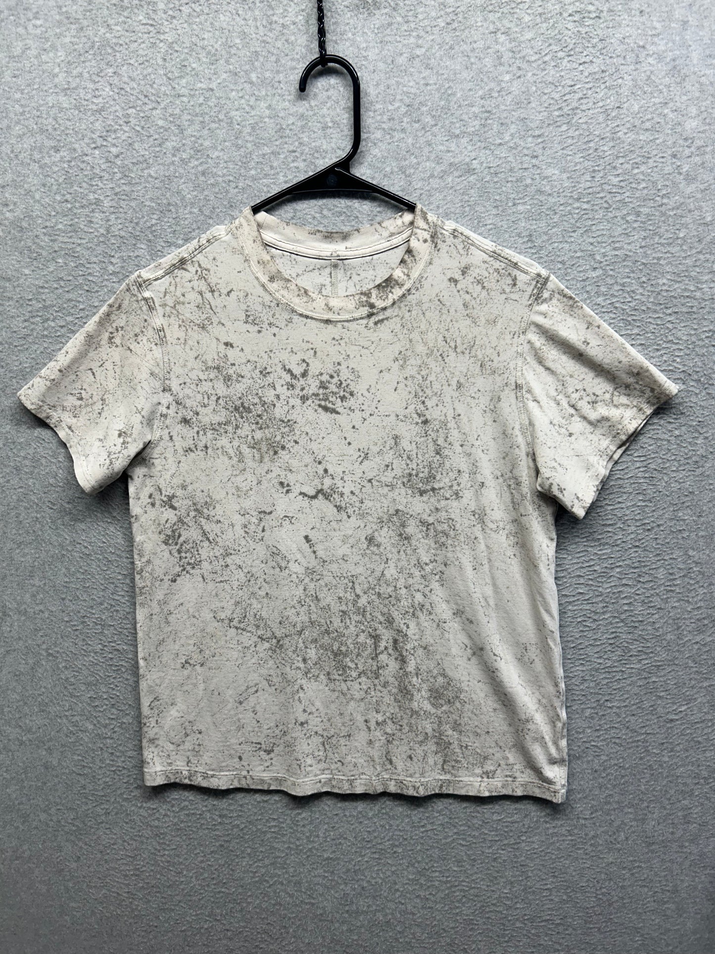 Lululemon Love Crew T-Shirt Size 6 Cirrus Wash White Opal Raw Linen Rover