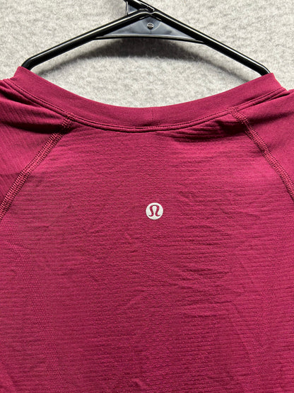 Lululemon Swiftly Tech Short Sleeve Crew Size 6 Red | Purple