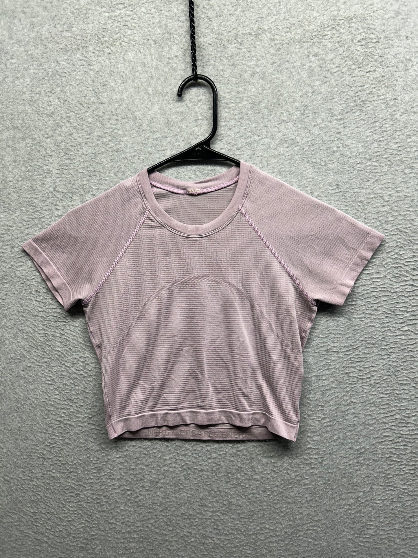 Lululemon Swiftly Tech Cropped Long-Sleeve Shirt 2.0 Size 6 Pink
