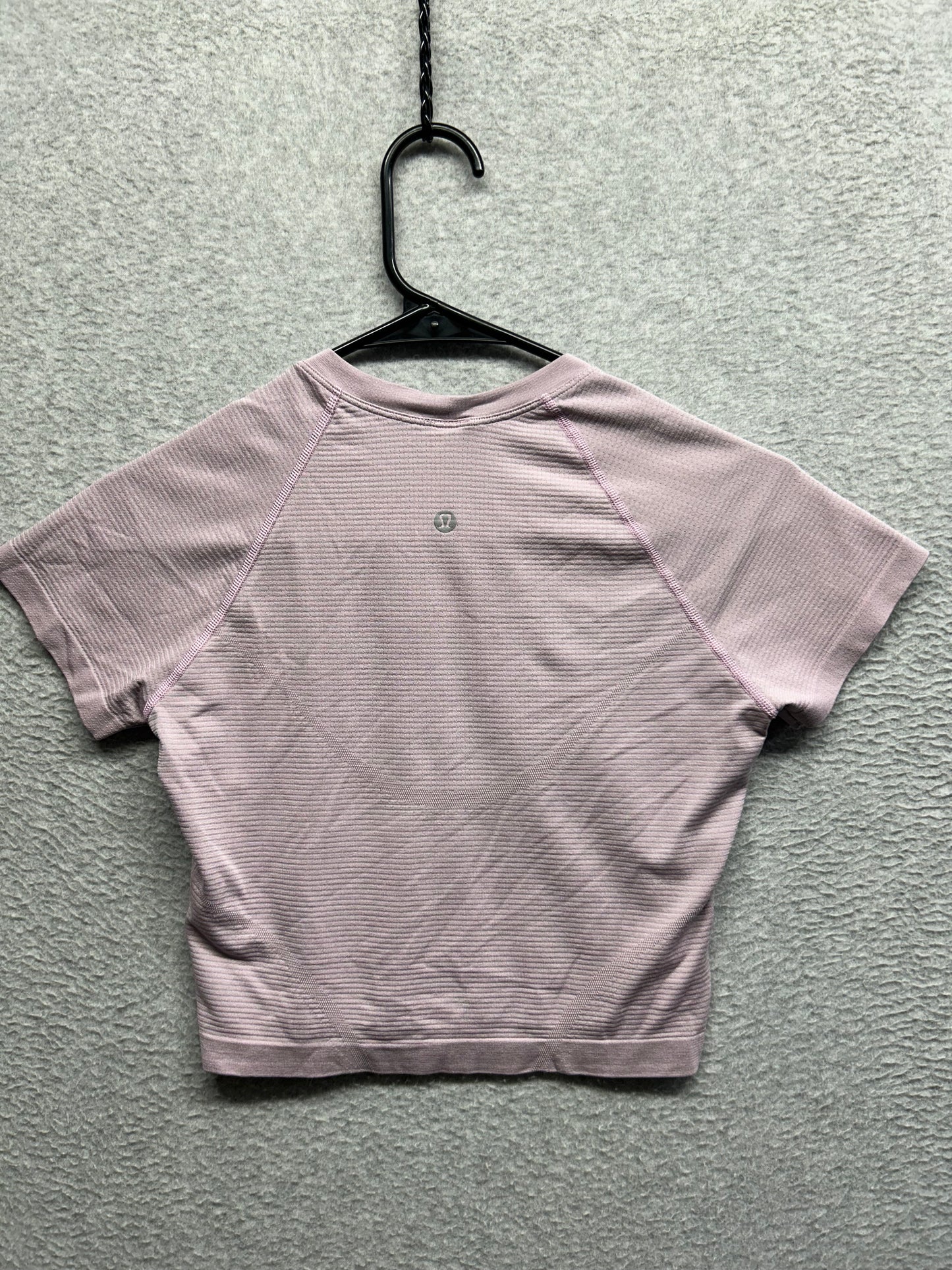 Lululemon Swiftly Tech Cropped Long-Sleeve Shirt 2.0 Size 6 Pink