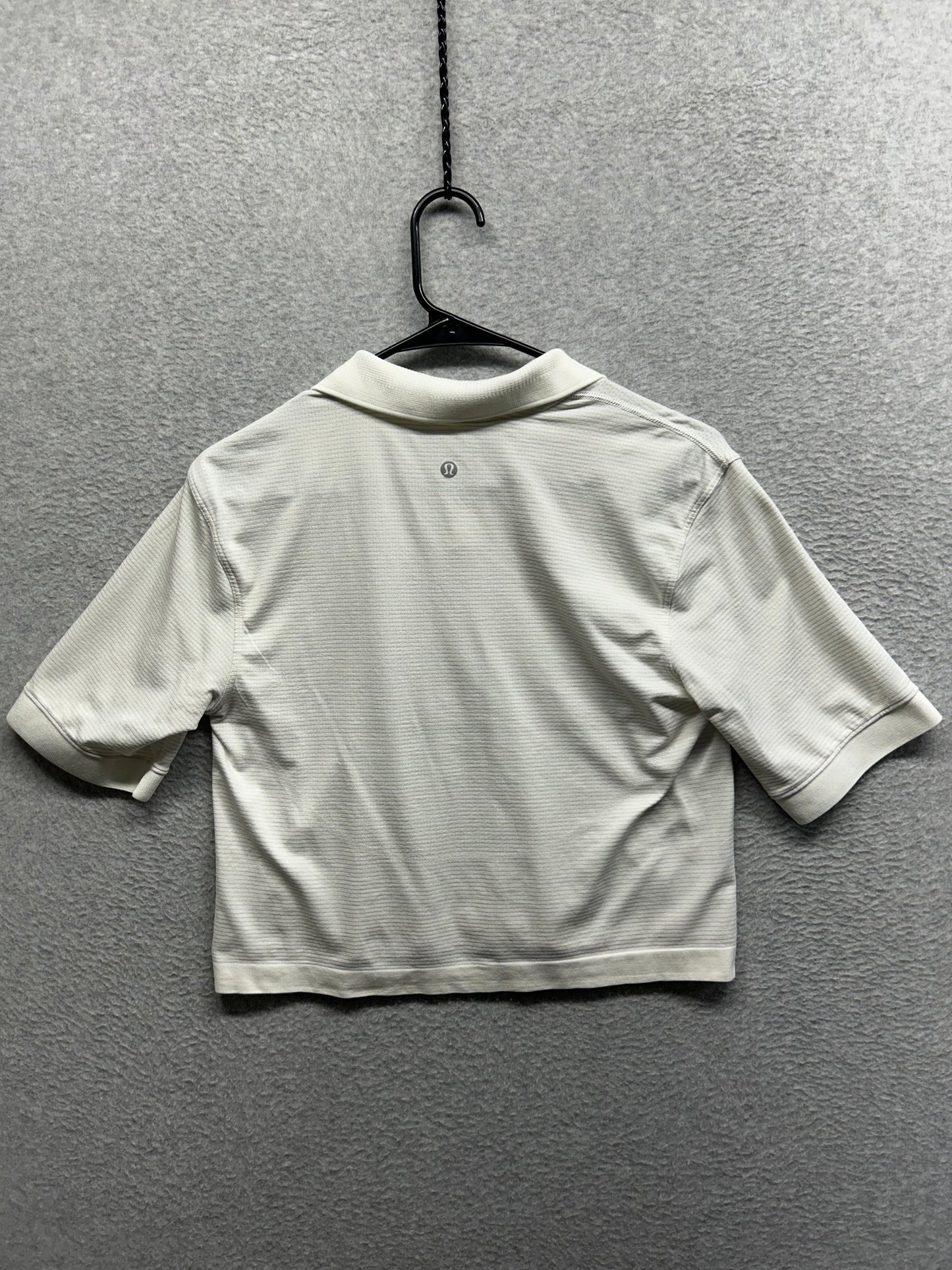 Lululemon Swiftly Tech Relaxed-Fit Polo Shirt Size 6 White